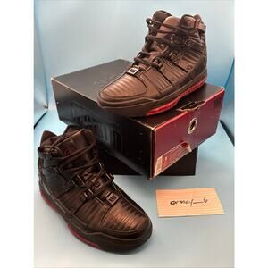 Nike Zoom Lebron III Black Crimson m8 w9.5